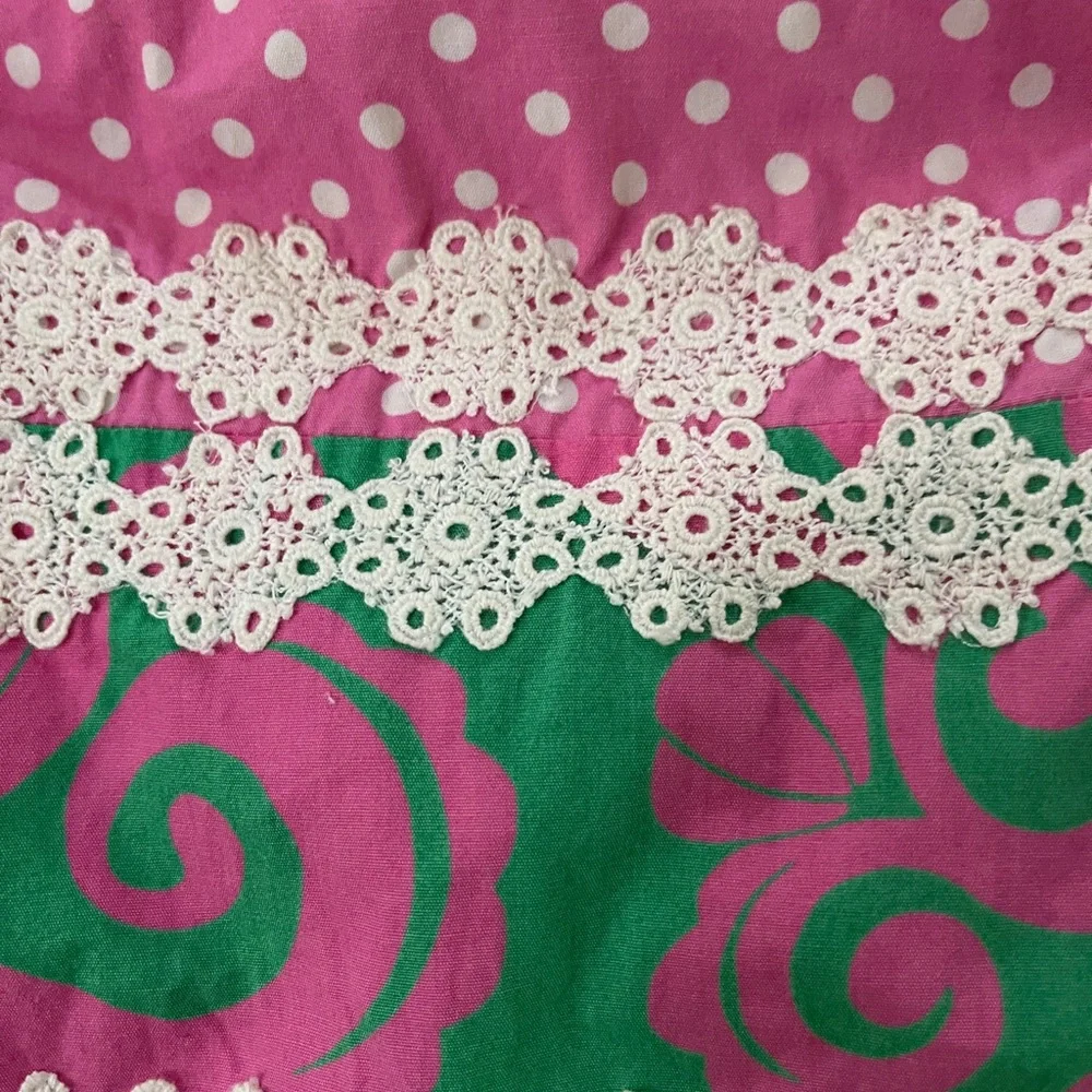 Lilly Pulitzer Vintage Patch Of Paradise Strapless Dress‎ 2 - Picture 9 of 15